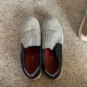 Snake print slip-ons size 8.5 - used